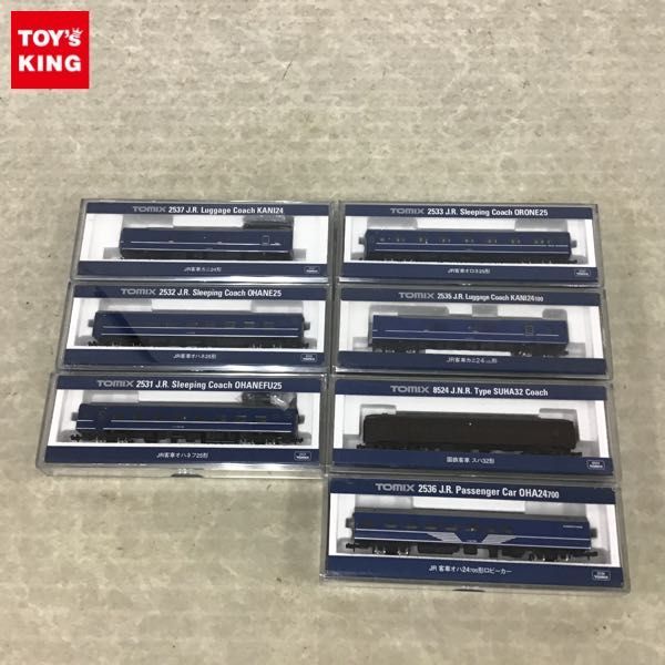 定番，新作 1円 TOMIX Nゲージ 鉄道模型 JR客車 オハネフ25形 オハ24 700形 ロビーカー 等(その他)｜売買されたオークション情報、yahooの商品情報をアーカイブ公開 - オークファン その他