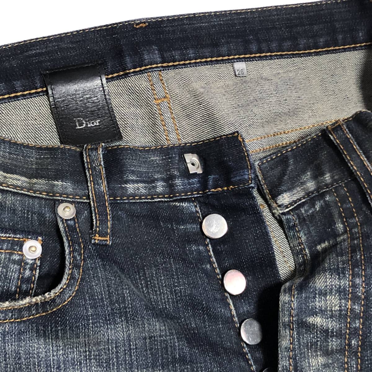 美品 希少09AW DIOR HOMME ディオールオム バスキア JAKE ジェイク