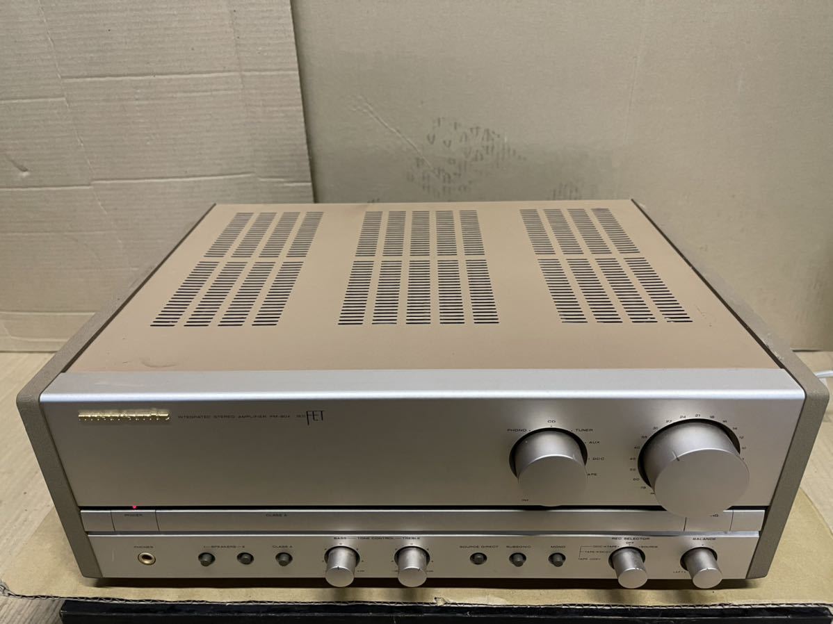☆Marantz マランツ プリメインアンプ PM-80a ☆美品 マランツ marantz