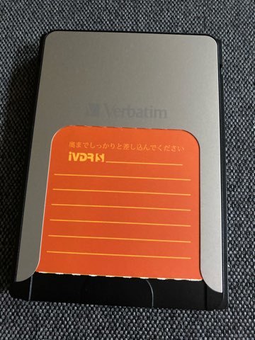 三菱ケミカルメディア Verbatim iVDR-S 1TB HDD 映像機器 記録メディア