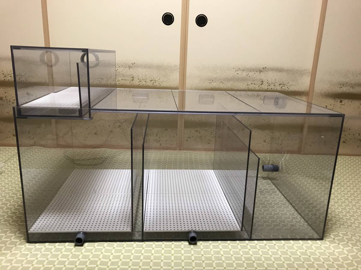 オーバーフロー水槽単品（1200×600×450mm）｜すいそうやさん 熱帯魚の 