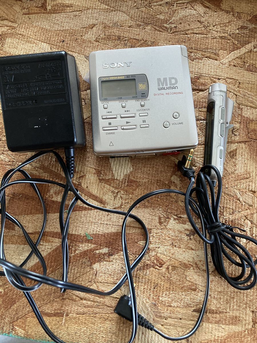 大得価，新品 G63 SONY MDウォークマン MZ-R55(録音、再生)｜売買されたオークション情報、yahooの商品情報をアーカイブ公開 - オークファン 録音、再生