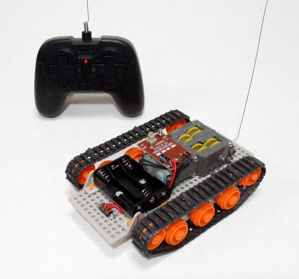 ラジコン戦車 タミヤ工作パーツ 組立てた自作 ラジコンタンク プラモデルのrc化改造等にも 戦車 軍用車両 売買されたオークション情報 Yahooの商品情報をアーカイブ公開 オークファン Aucfan Com