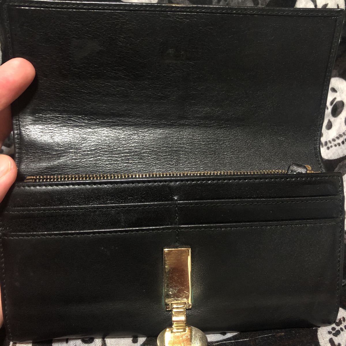 BVLGARI ブルガリ モネーテ メダル 長財布 ブラック ヴィンテージ 