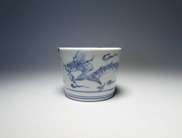 古伊万里 蕎麦猪口 | - 伊万里 そば猪口 染付 日々の暮らしを 染付