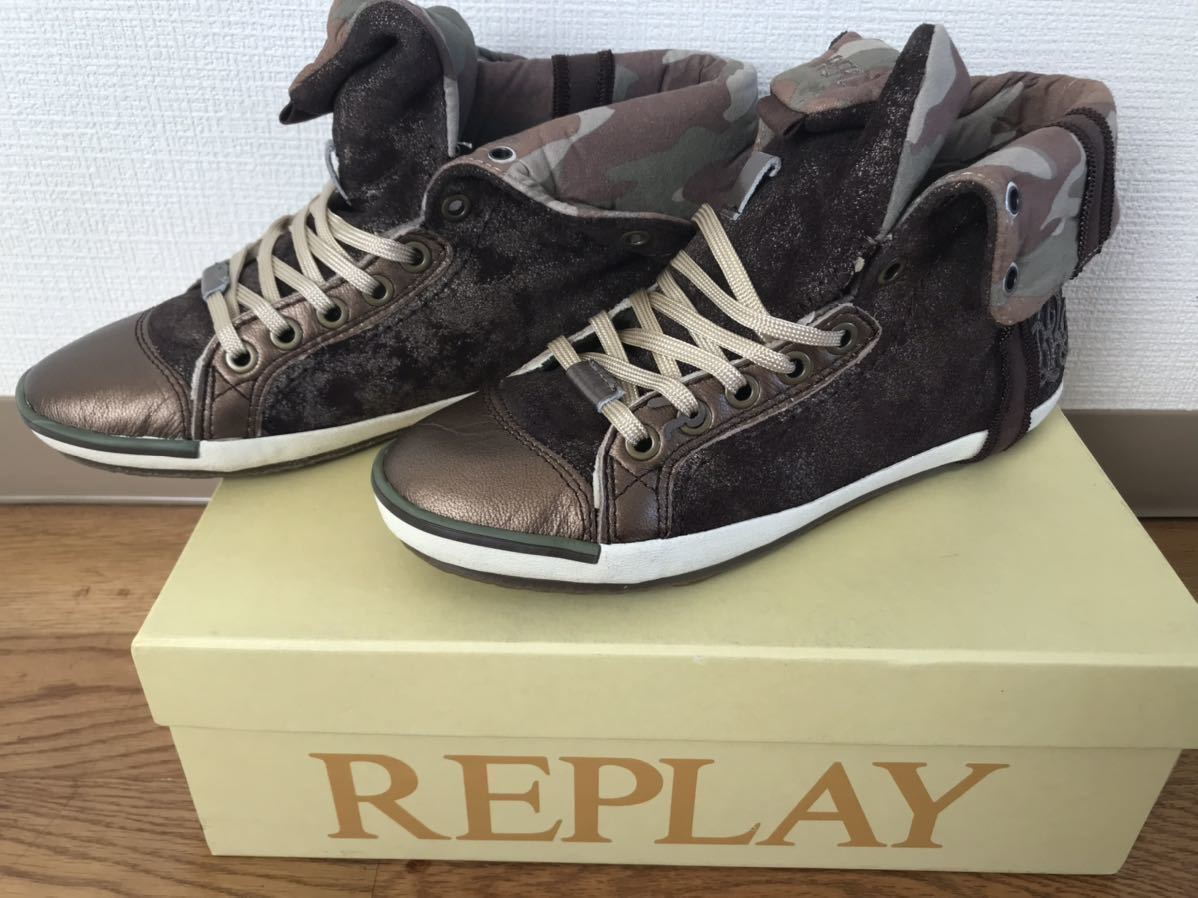 ☆新品☆大人気☆ イタリア人気ブランド REPLAY リプレイ レディス高級 