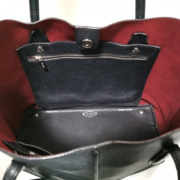 TOD'S トッズ トートバッグ ジョイ レザー ブラック TOD'S トッズ