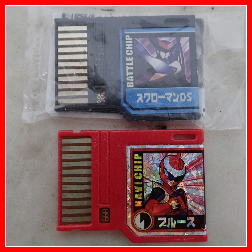 GBA ロックマンエグゼ プログレスチップゲート ブルース + バトル