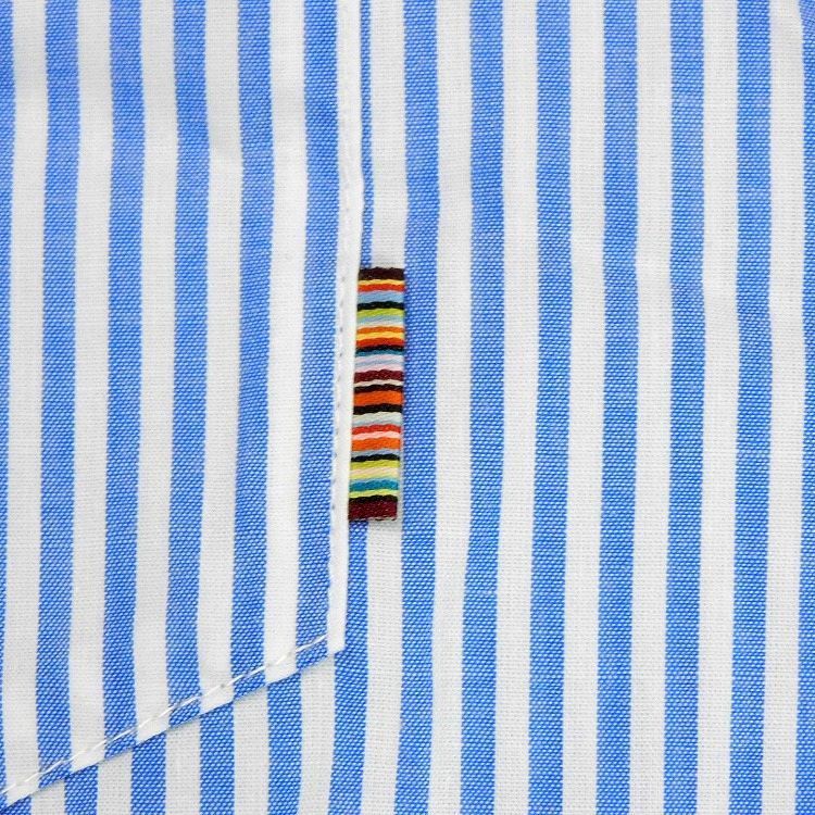 B94 定価18 700円 ポールスミス Paul Smith L サックス ストライプ パジャマ うす手 長袖 長パン マルチタブ メンズ Q1 その他 売買されたオークション情報 Yahooの商品情報をアーカイブ公開 オークファン Aucfan Com