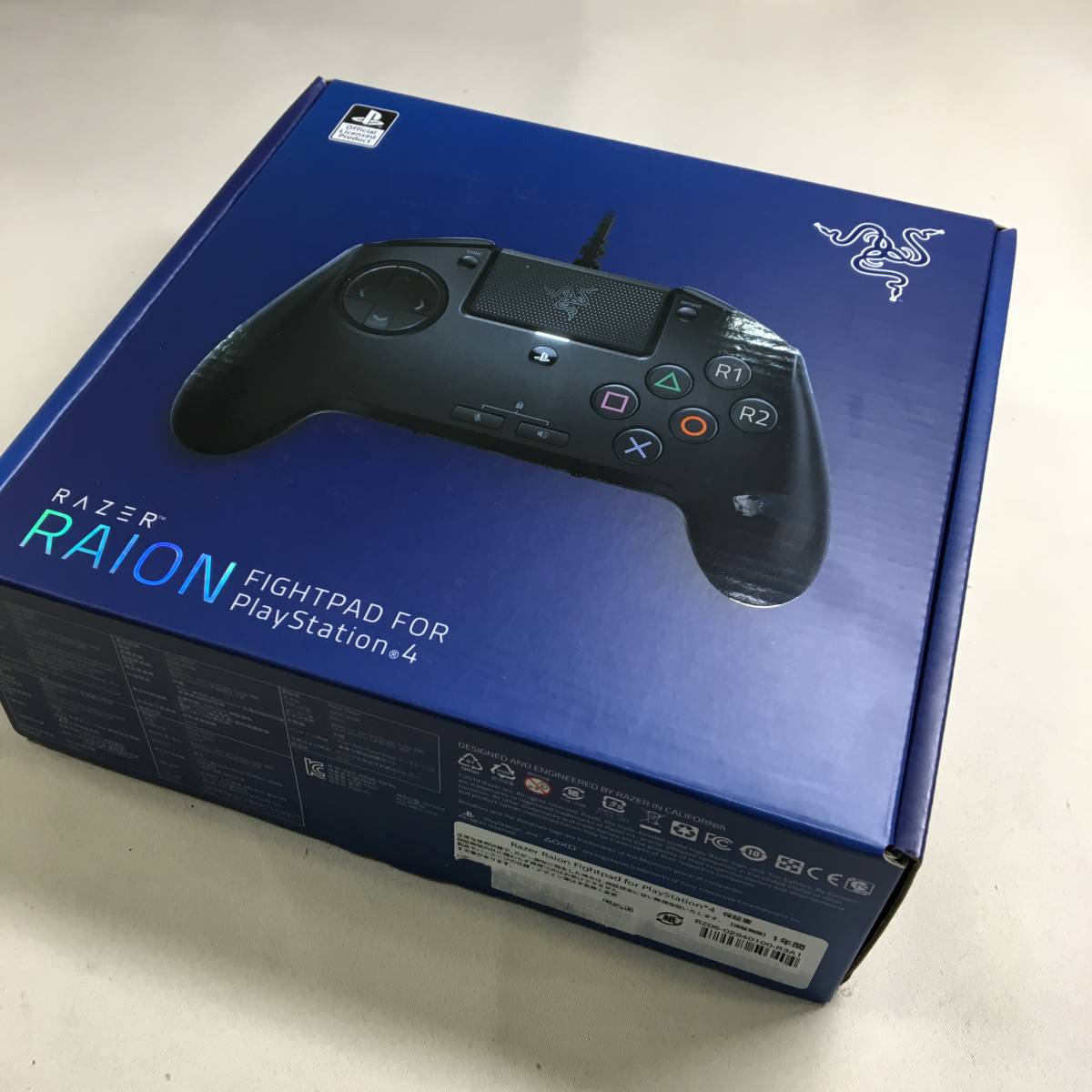 22a W新作送料無料 Razer Raion Fightpad For Ps4 コントローラー 格闘ゲーム用 アケコンデザイン Ps5 Pc対応 Rz06 R3a1 Fucoa Cl