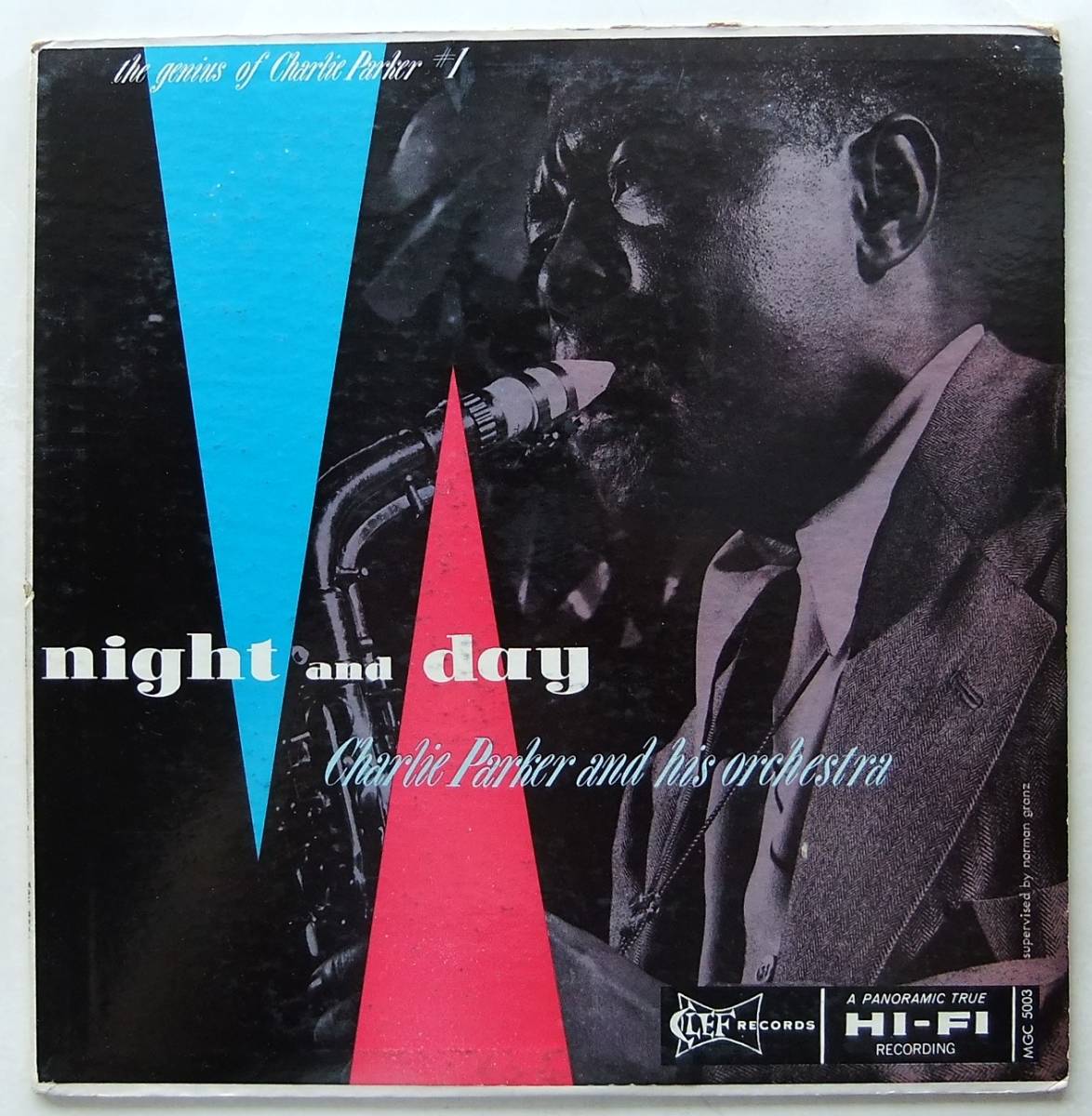 【送料無料，最新作】 CHARLIE PARKER / Night And Day Clef MGC-5003 trumpet:black:dg(ジャズ一般)｜売買されたオークション情報、yahooの商品情報をアーカイブ公開 - オークファン ジャズ一般