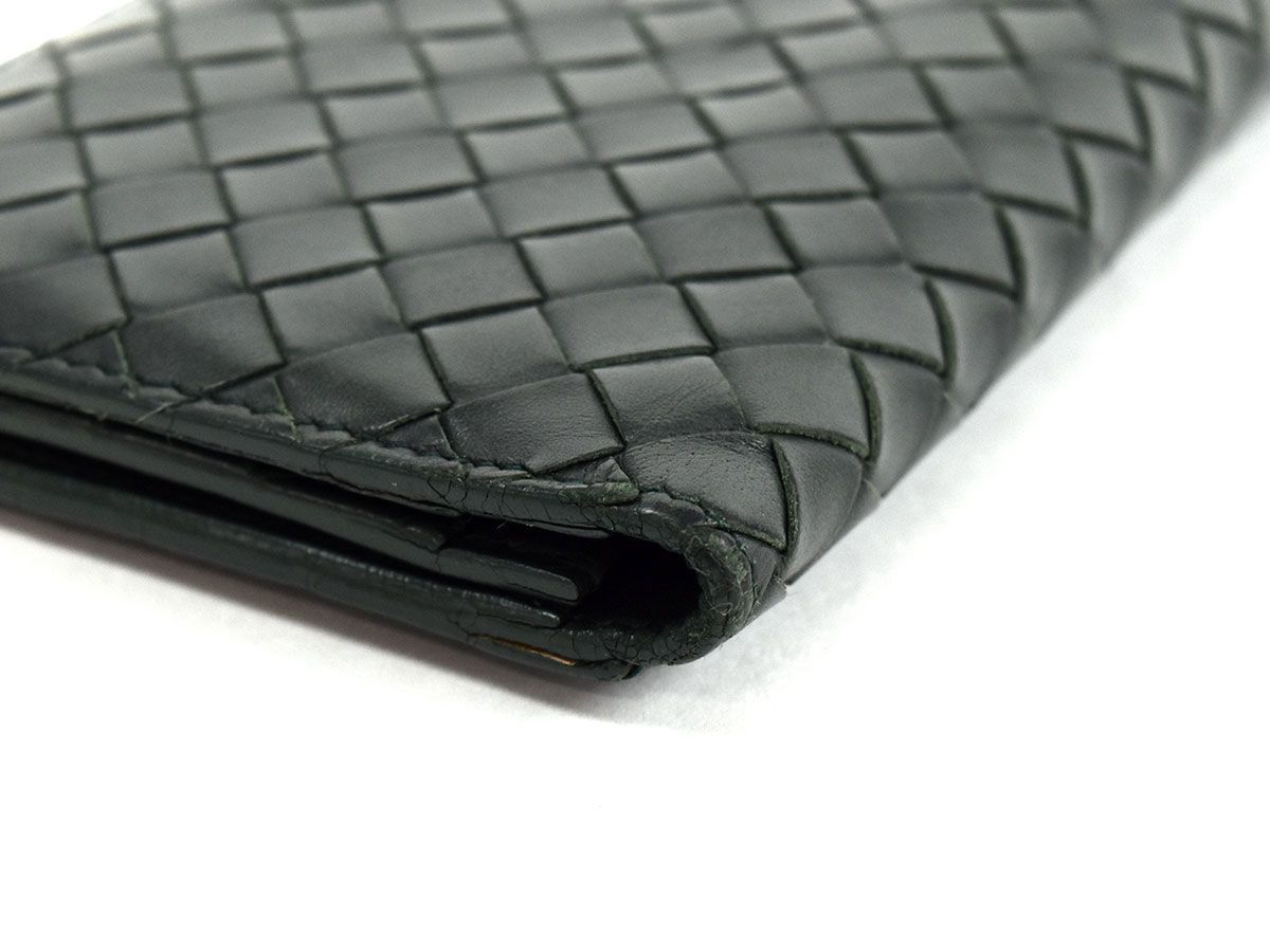 104316〇 BOTTEGA VENETA ボッテガヴェネタ イントレチャート 二つ折り 