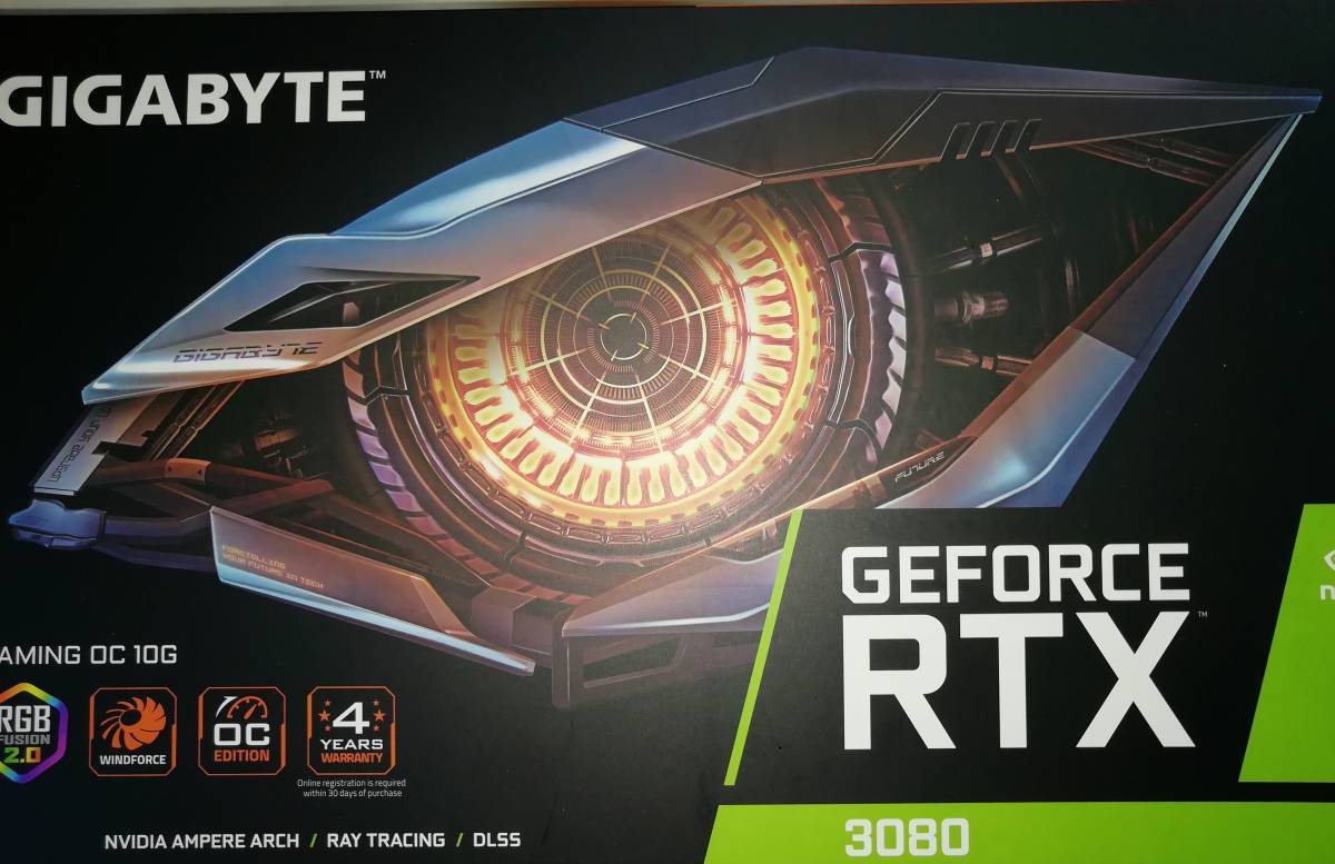 GeForce RTX 3080 GAMING OC 10G 未開封