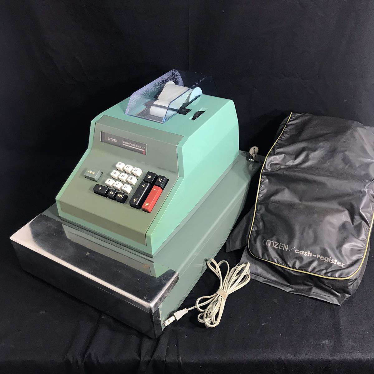 ☆ 希少 昭和レトロ CITIZEN シチズン cash-register レジスター CR-10 