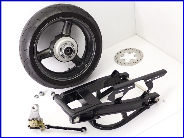 《W5》良品♪イナズマ1200 純正リア周りset♪スタビ付 強化スイングアーム/ホイール/キャリパー/ディスク♪流用にも♪