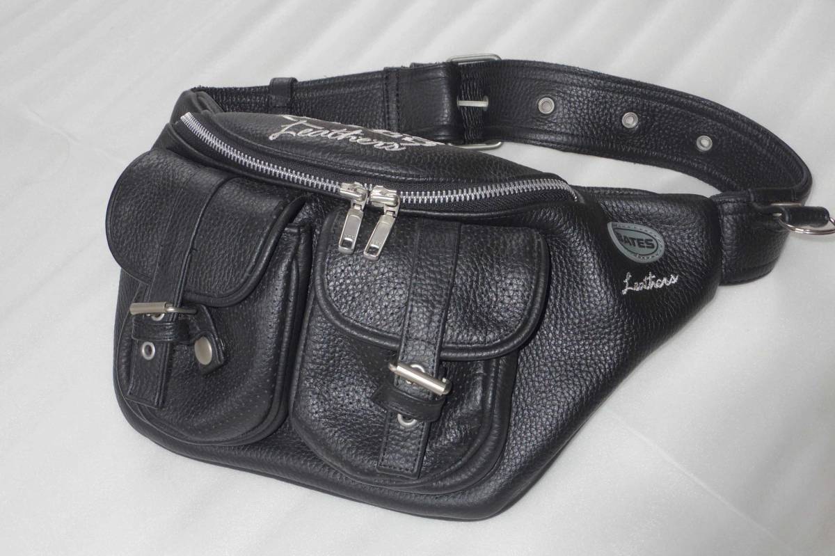 BATES ベイツ レザーヒップバッグ