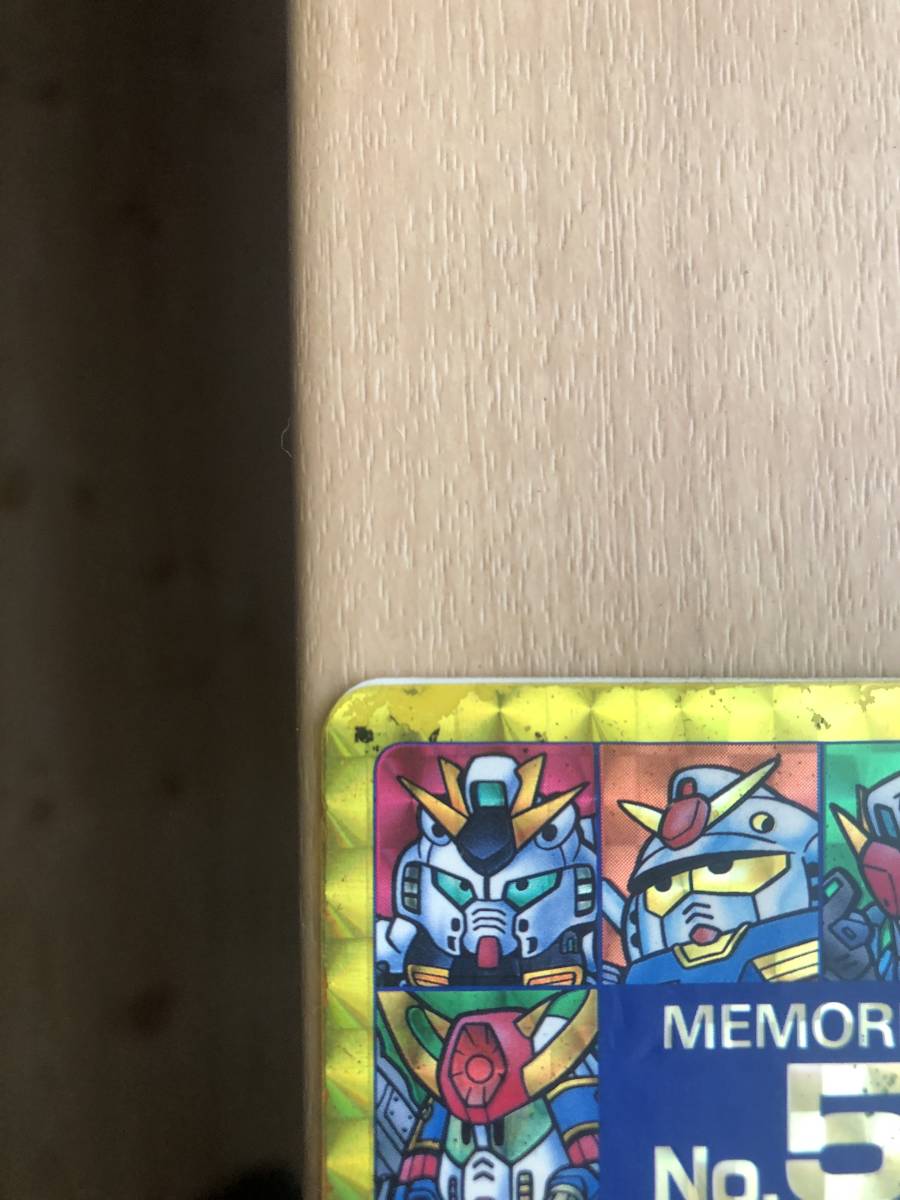 カードダス SDガンダム本弾パート13 MEMORIAL CARD No.500 カードダス SDガンダム No.500 本弾 パート13 MEMORIAL CARD G13 [未