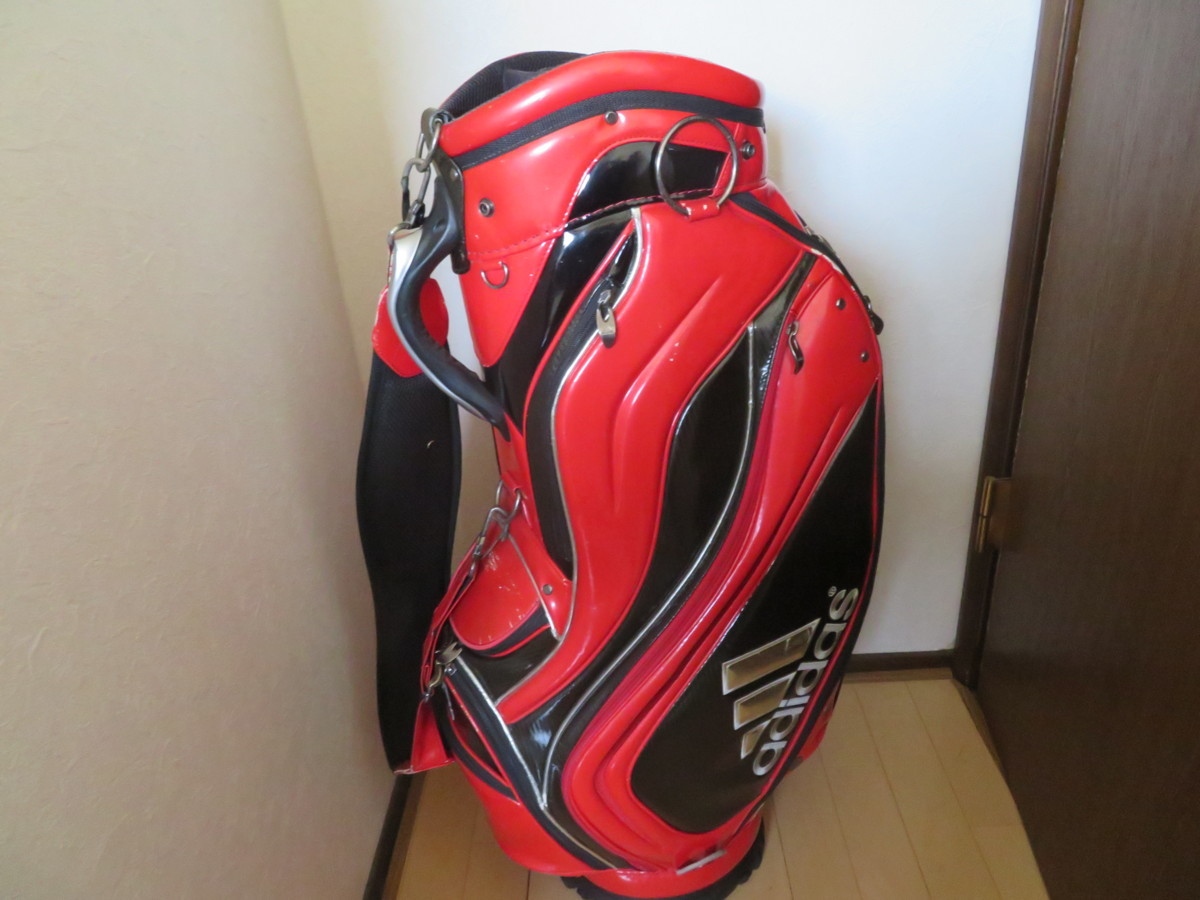  アディダス adidas ゴルフ バッグ キャディバック 9インチ フリーサイズフード4980円つき(adidas)｜売買されたオークション情報、yahooの商品情報をアーカイブ公開 - オークファン キャディバッグ