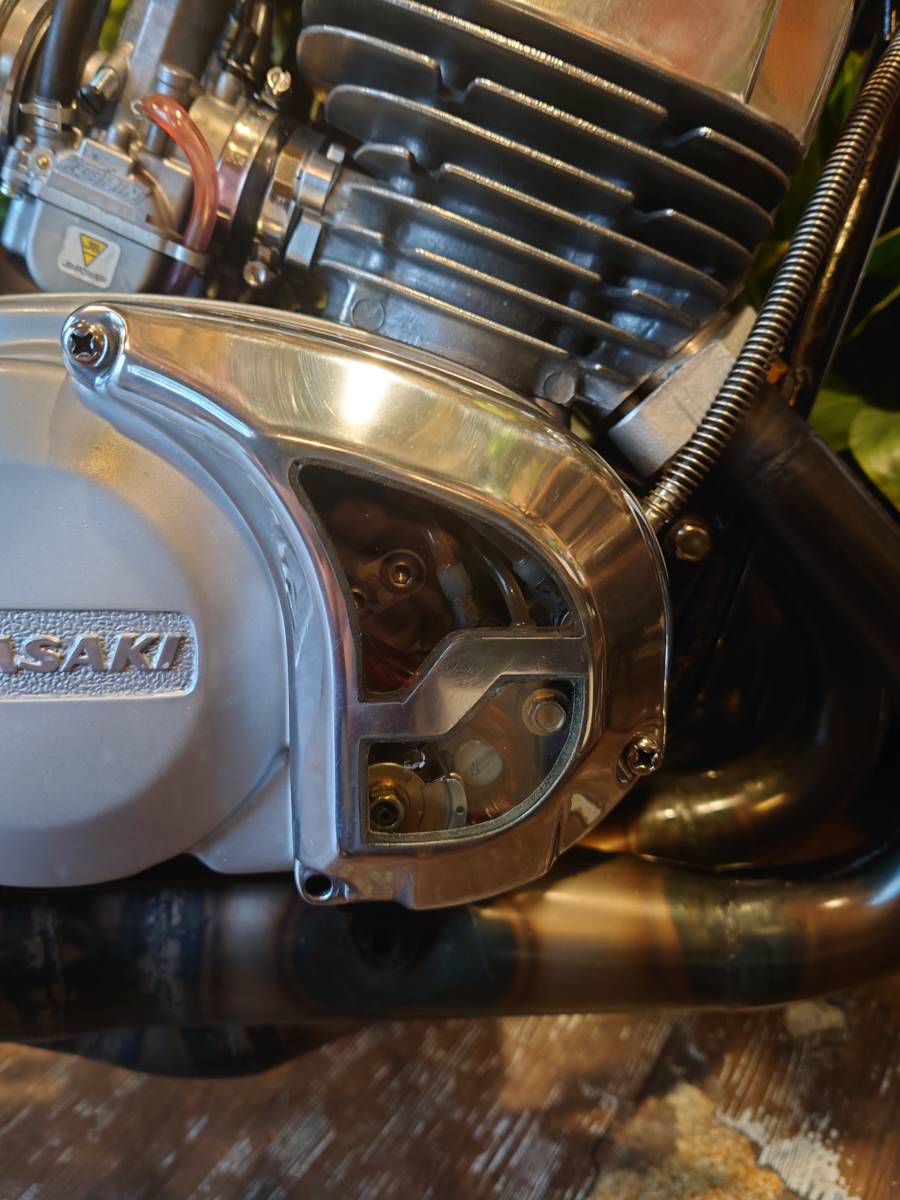 カワサキ kawasaki KH250 kh400 250SS 350SS 400SS オイルポンプカバー