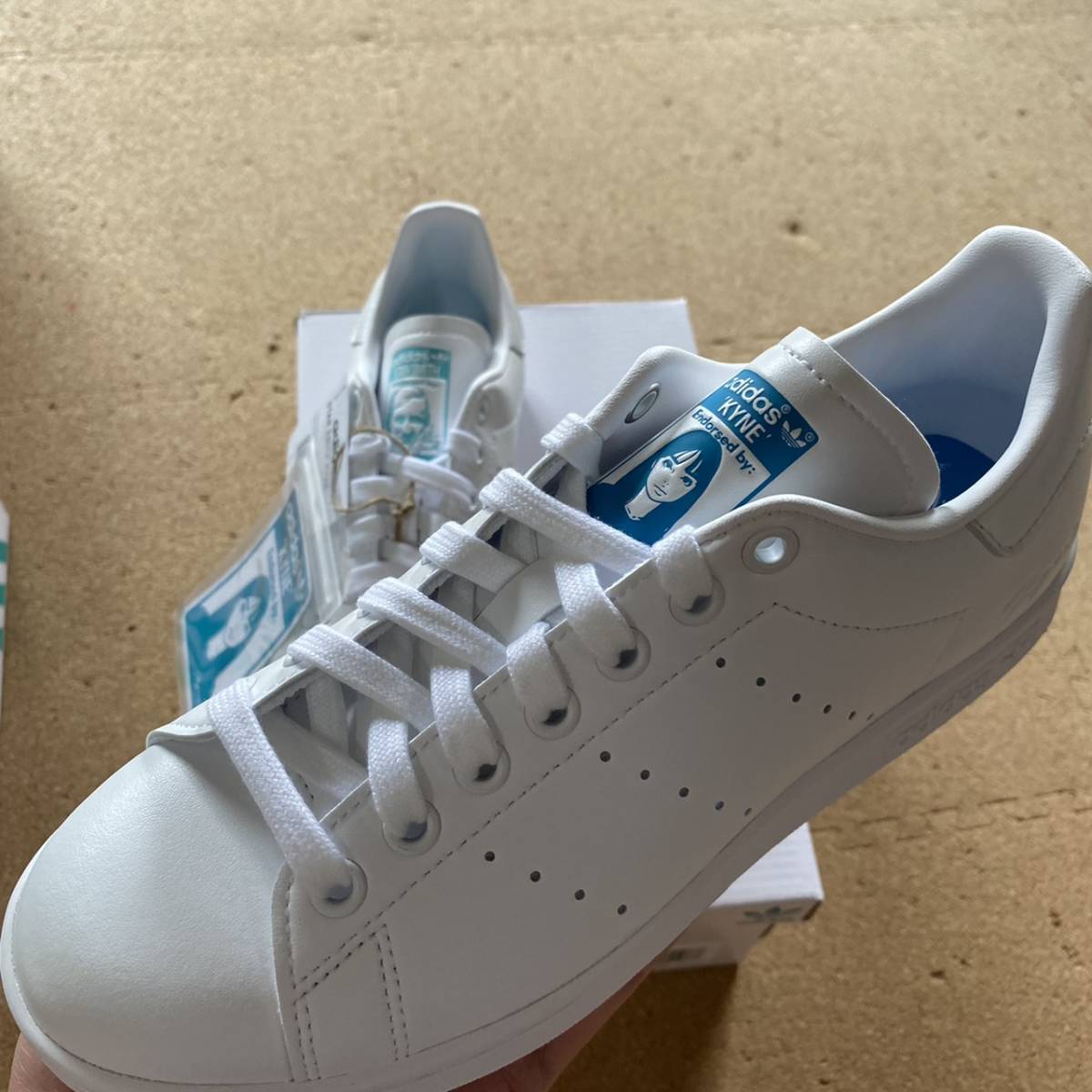 23.0cm adidas kyne スタンスミス コラボ スニーカー US5 アディダス 