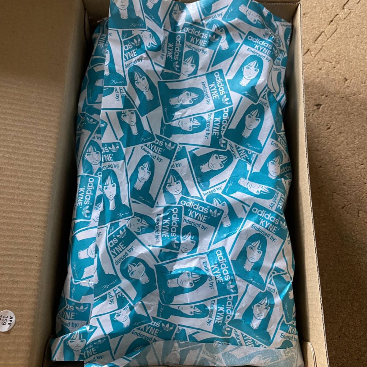 23.0cm adidas kyne スタンスミス コラボ スニーカー US5 アディダス 
