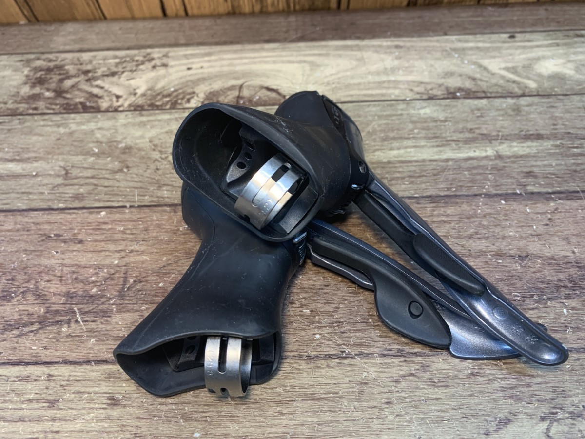EX758 シマノ Shimano クラリス Claris 2400系 STIレバー フロント 