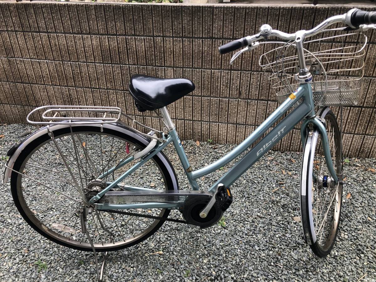 ブリヂストンアルベルトL型　AB75L5　キャリア、両立スタンド　平成27年1月購入　引取可能な方限定　ジャンク_1