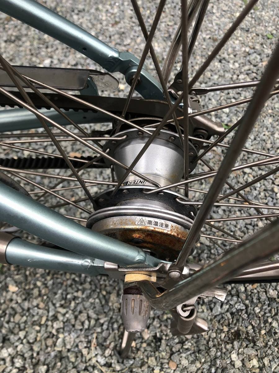 ブリヂストンアルベルトL型　AB75L5　キャリア、両立スタンド　平成27年1月購入　引取可能な方限定　ジャンク_10