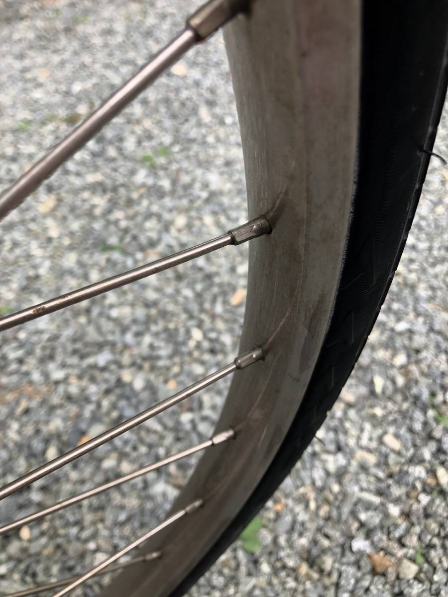 ブリヂストンアルベルトL型　AB75L5　キャリア、両立スタンド　平成27年1月購入　引取可能な方限定　ジャンク_3