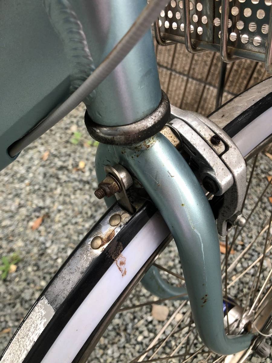 ブリヂストンアルベルトL型　AB75L5　キャリア、両立スタンド　平成27年1月購入　引取可能な方限定　ジャンク_6