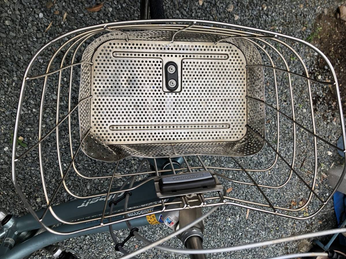 ブリヂストンアルベルトL型　AB75L5　キャリア、両立スタンド　平成27年1月購入　引取可能な方限定　ジャンク_9