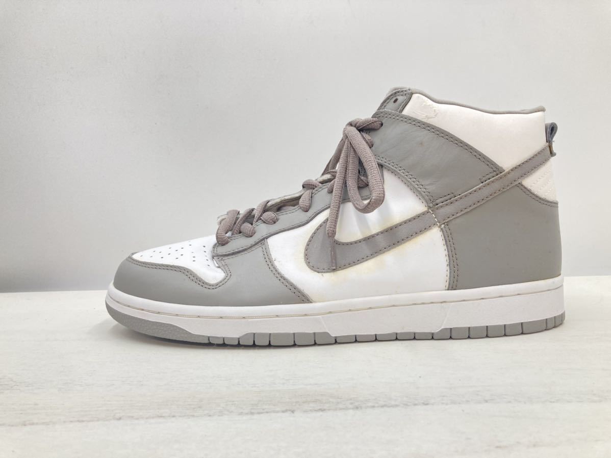 ダンク  バイユー　27 NIKE(ナイキ)DUNK HIGH ダンクハイ スニーカー US11/29cm グレー