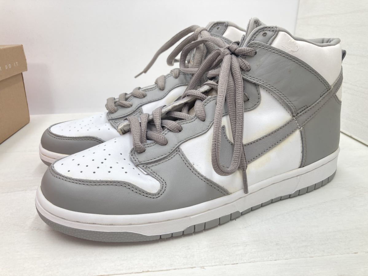 NIKE(ナイキ)DUNK HIGH ダンクハイ スニーカー US11/29cm グレー
