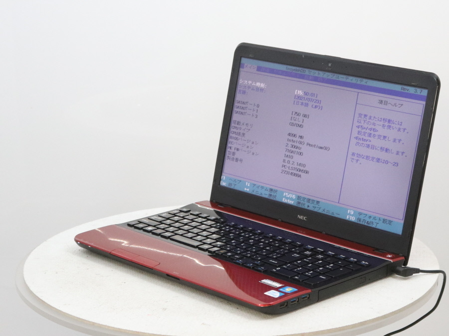 LaVie NEC S 価格比較 LS150⁄H Pentium B970 2.3GHz ノート ジャンク 