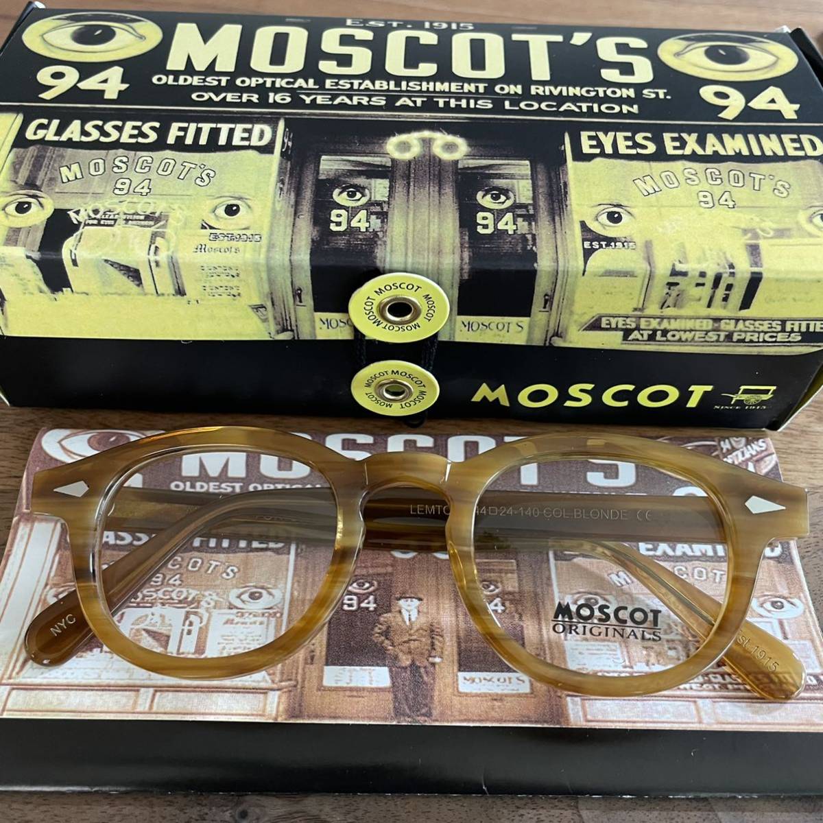 LEMTOSH MOSCOT モスコット レムトッシュ メガネ SUN 0 MOSCOT 
