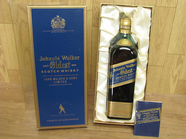 72【未開栓】JOHNNIE WALKER Oldest ジョニーウォーカー オールデスト