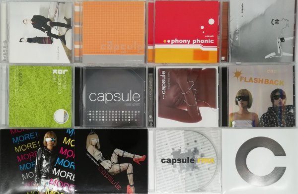 CAPSULE】 アルバム CD まとめて 12枚セット capsule カプセル 【公式