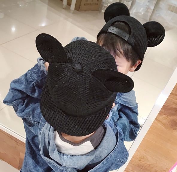 メッシュ 58cm キャップ 耳付き 帽子 黒 ブラック ディズニー ミッキー コスプレ 子供 大人 サイズ調整可能 帽子 売買されたオークション情報 Yahooの商品情報をアーカイブ公開 オークファン Aucfan Com