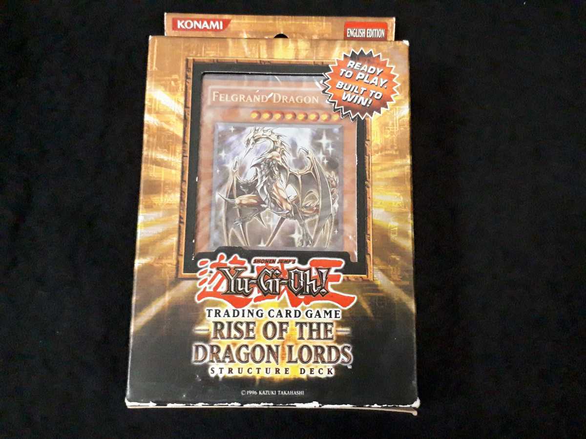 遊戯王 英語版 Rise Of The Dragon Lords 巨竜の復活 ストラクチャーデッキ ストラクチャーデッキ 売買されたオークション情報 Yahooの商品情報をアーカイブ公開 オークファン Aucfan Com