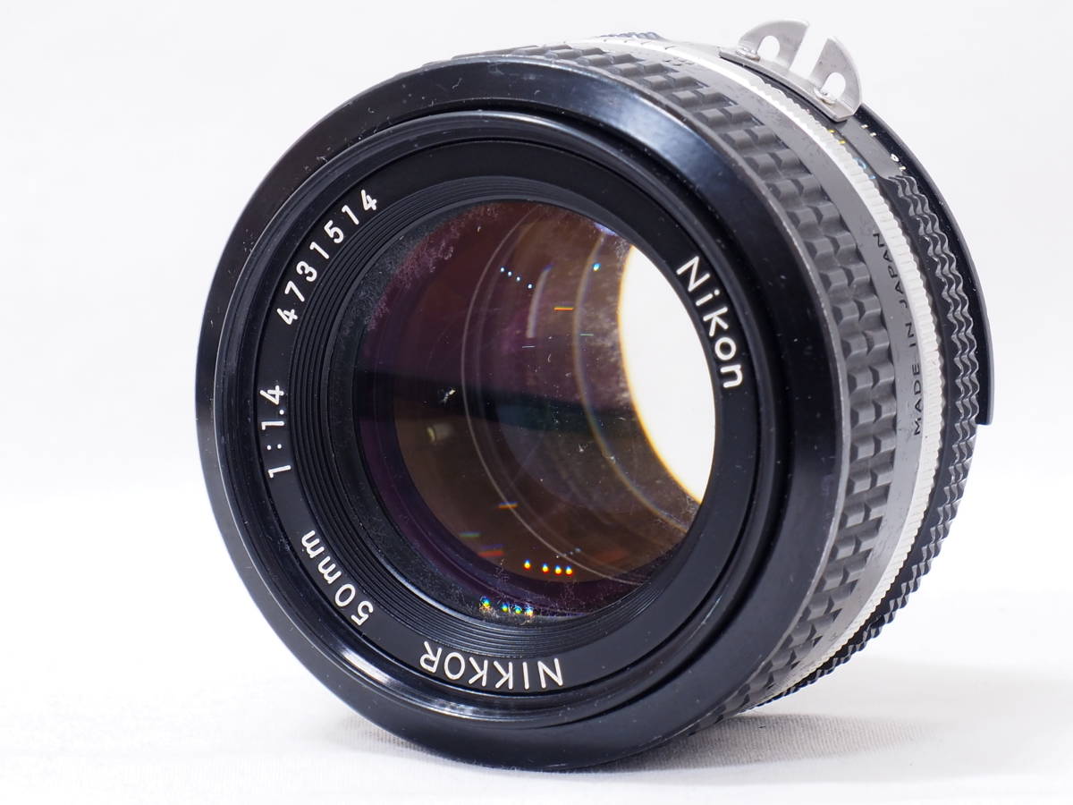 Ai NIKKOR 50mm F1.4 for Nikon F Mount Full Frame FX Format 王道の大
