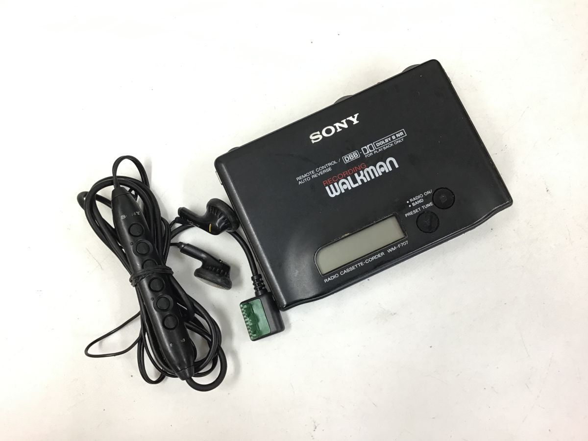 SONY RECORDING WALKMAN WM-F707 カセットプレーヤー・ウォークマン