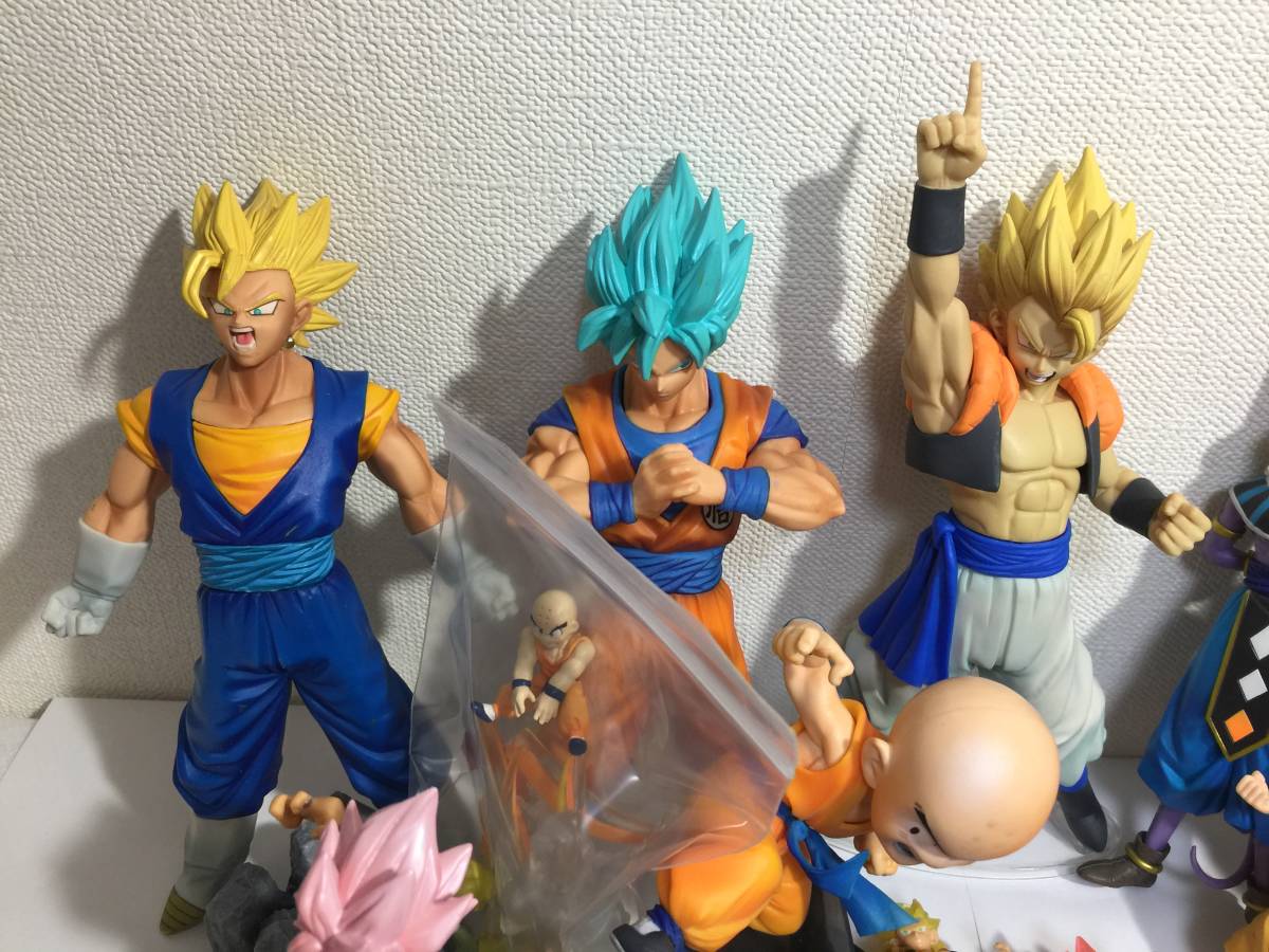 ドラゴンボールZ 組立式アクションポーズフィギュア4 2種セット 中古 可愛
