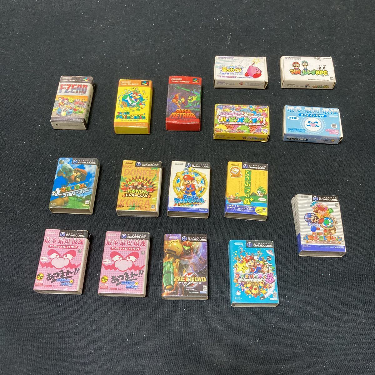 ミニチュア ゲームボーイアドバンス - GBAソフト ミニチュアゲーム