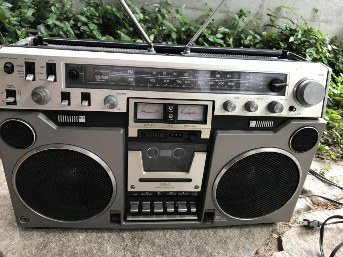 TOSHIBA 東芝☆WIRELESS BOMBEA RT-S93 ステレオラジオカセット