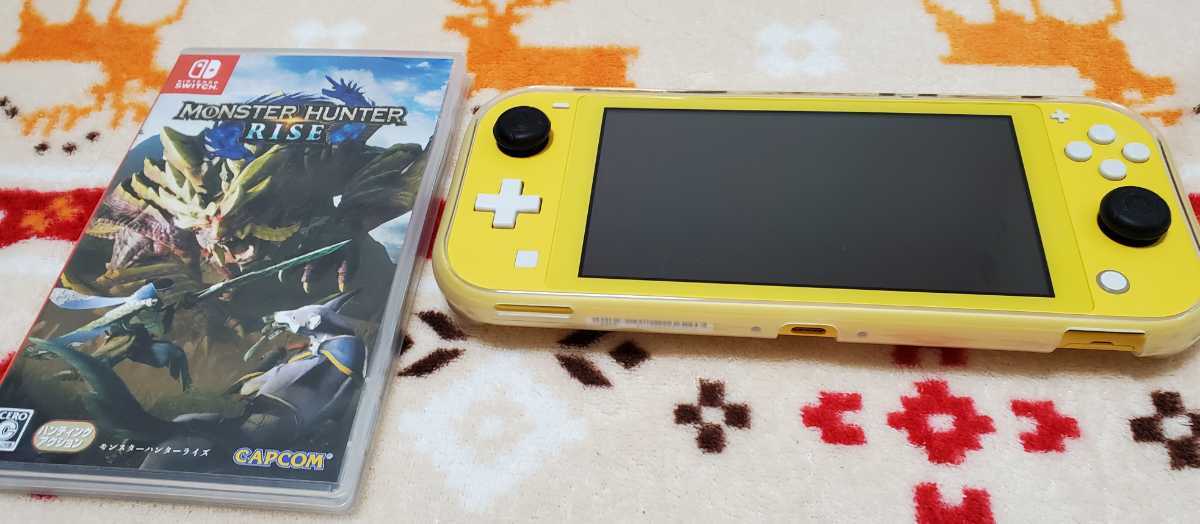 Nintendo Switch Lite イエロー モンスターハンターライズ付き 任天堂