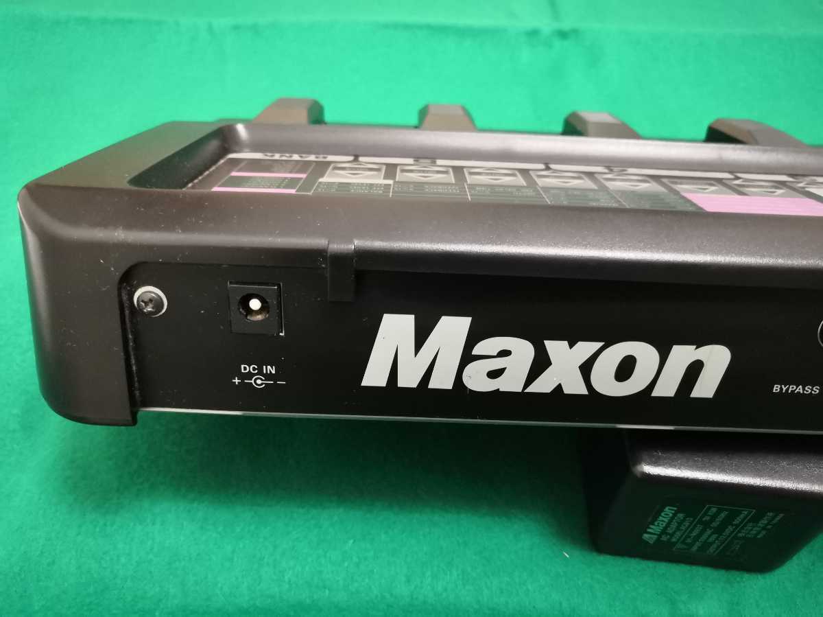 完動品】MAXON(日伸音波製作所）マルチエフェクター PS5（ACアダプター