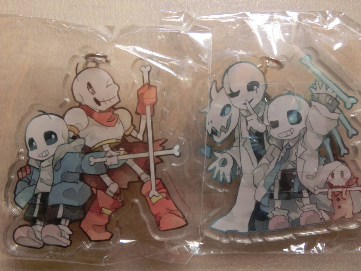 Undertale Undertale アンダーテール サンズ パピルス ガスター アクリルキーホルダー 2個セット コミック アニメーション 売買されたオークション情報 Yahooの商品情報をアーカイブ公開 オークファン Aucfan Com