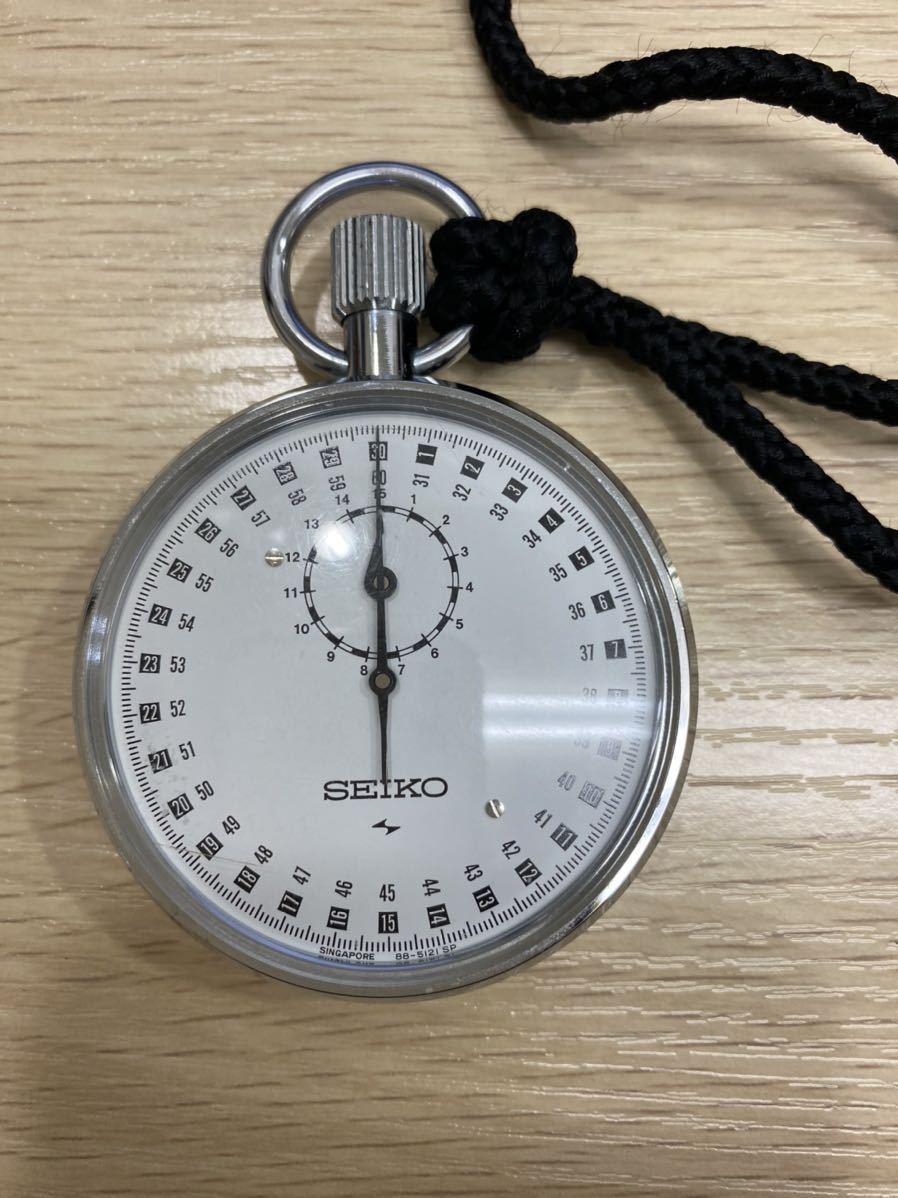 ◇ SEIKO セイコー ◇ ストップウォッチ 手巻き 88-5051 動作品