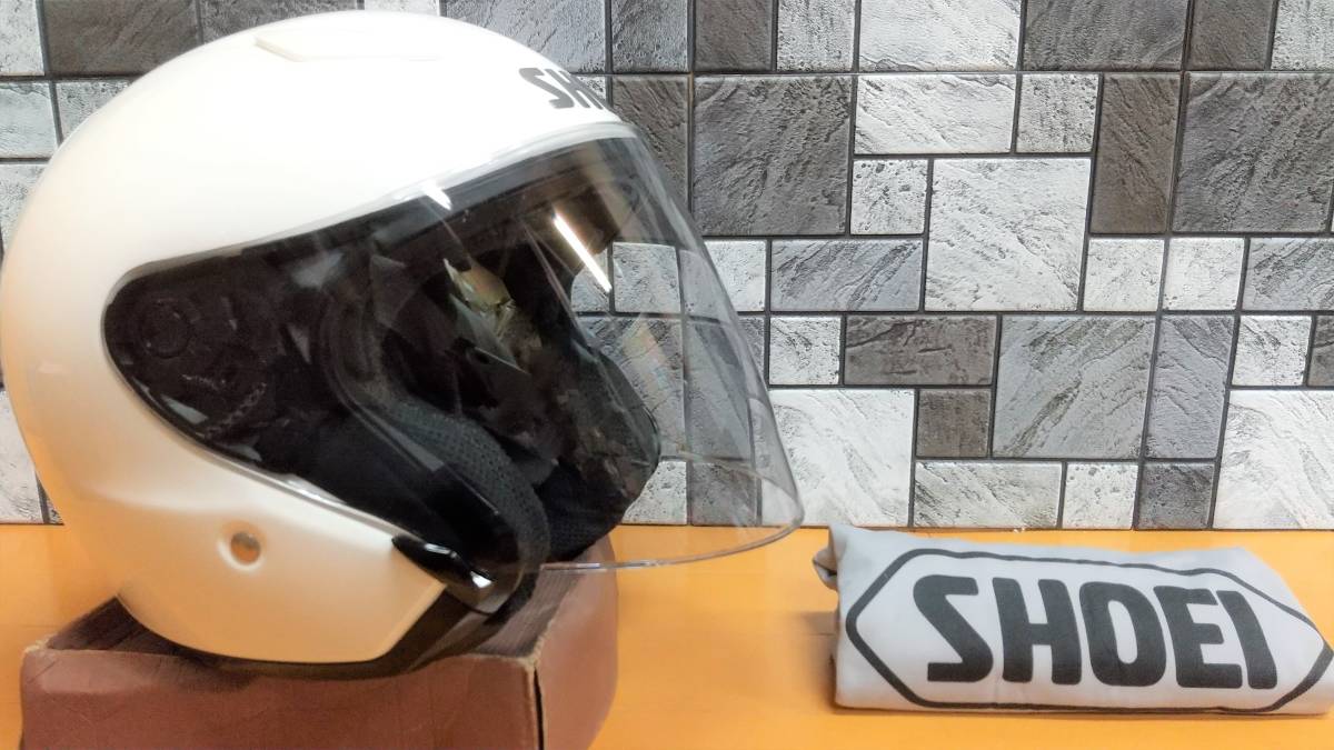 SHOEI ショウエイ J-STREAM ホワイト Jストリーム ジェットヘルメット
