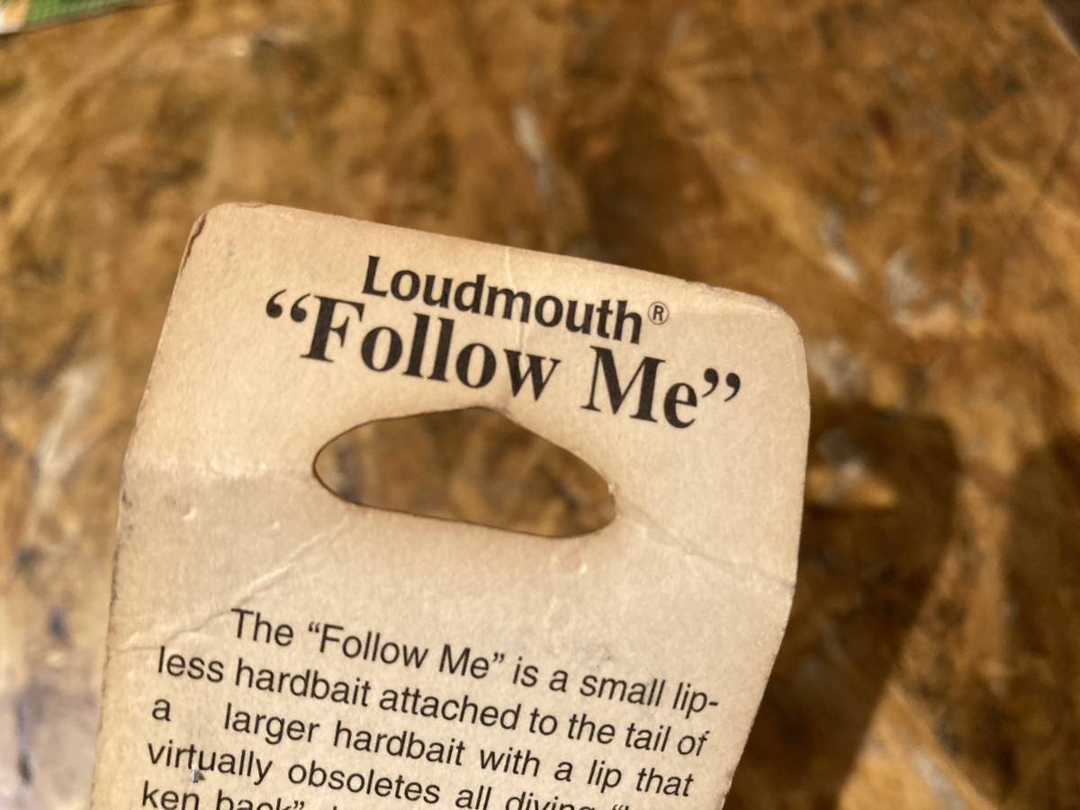 Mann's Loudmouth Follow me マンズ ラウドマウス フォローミー